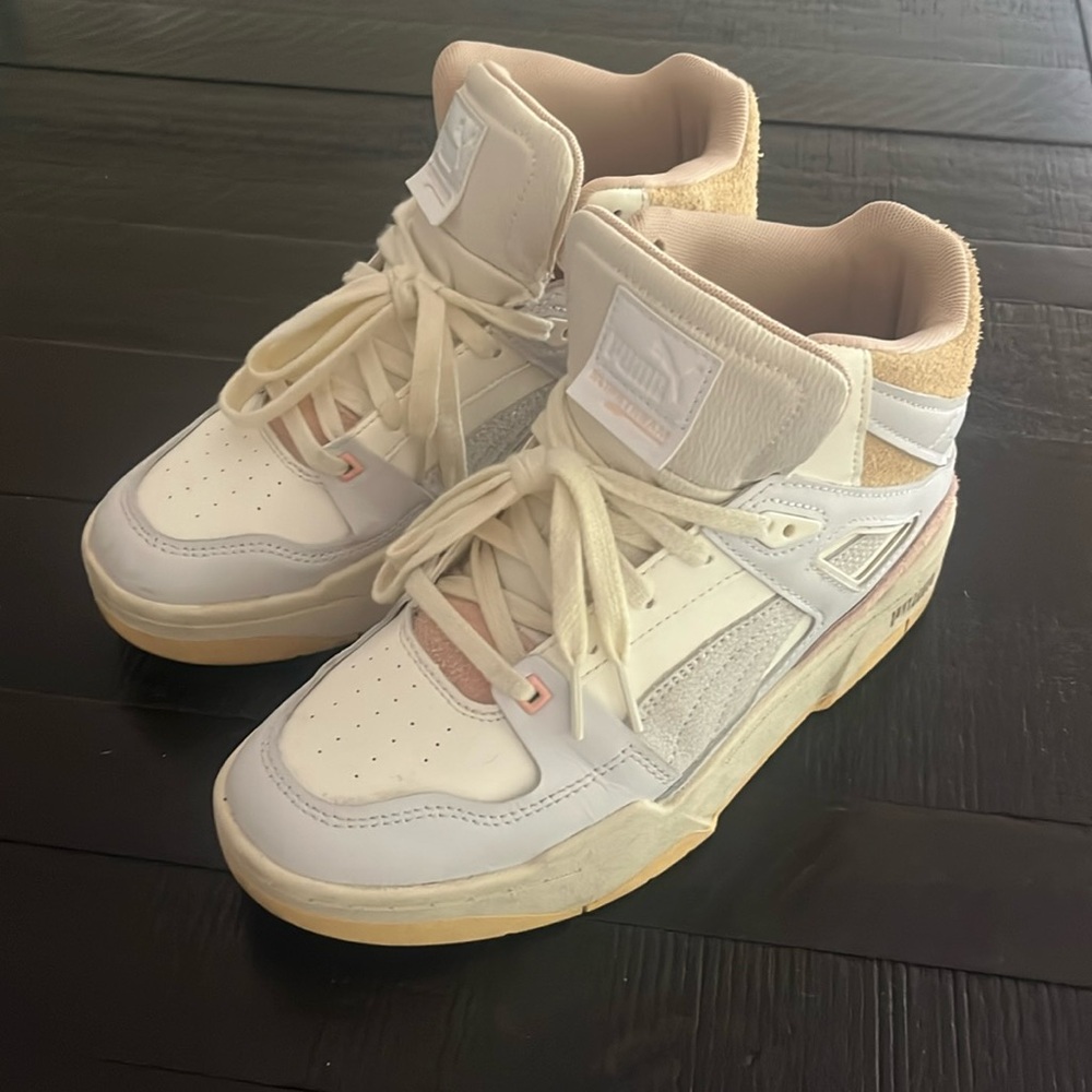 High top puma tennis